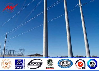 Cina Q345 butrial type electric power pole 2.75mm for 110kv power distribution power substation pemasok