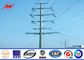 8KN S500MC Steel Standard 10m Distribution Power Line Pole With 3mm Thickness pemasok