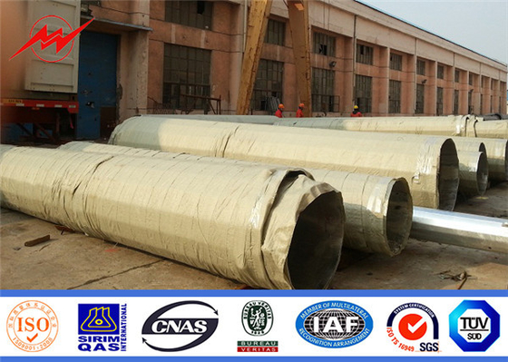 Cina 20m 24kn Filipina Hot dip Galvanized Steel tiang listrik pemasok